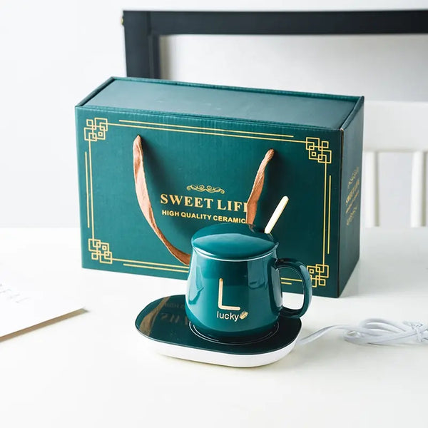Smart Heated Mug & Warmer Set