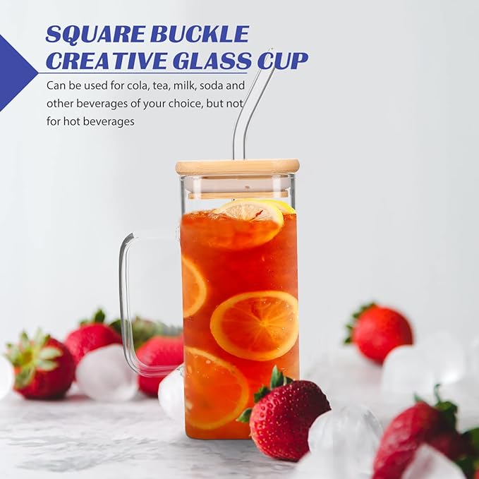 Square Glass Cup