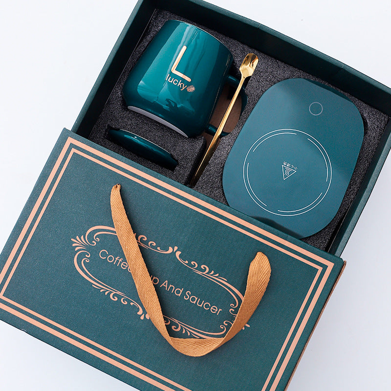 Smart Heated Mug & Warmer Set