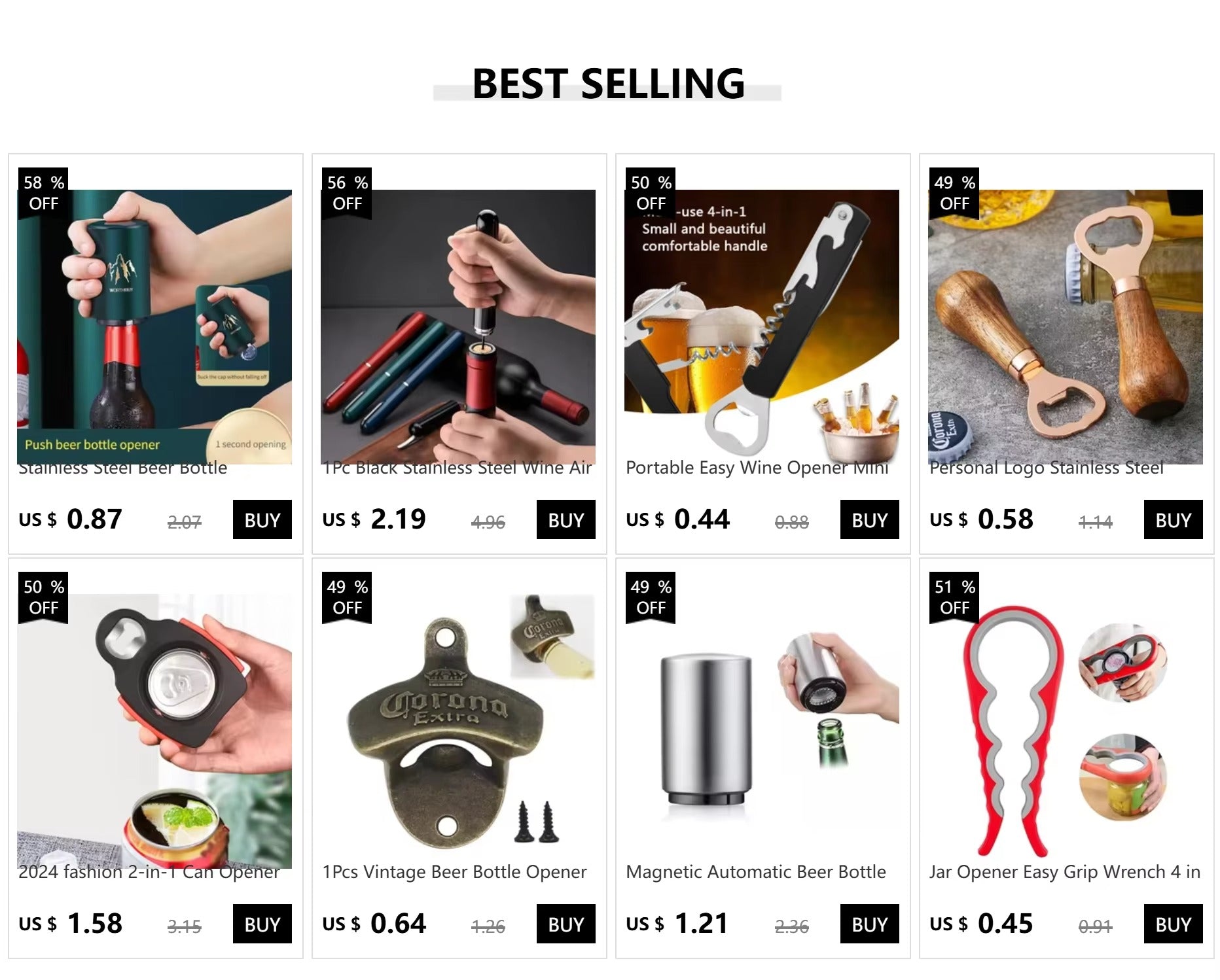 4-Size Effortless Grip