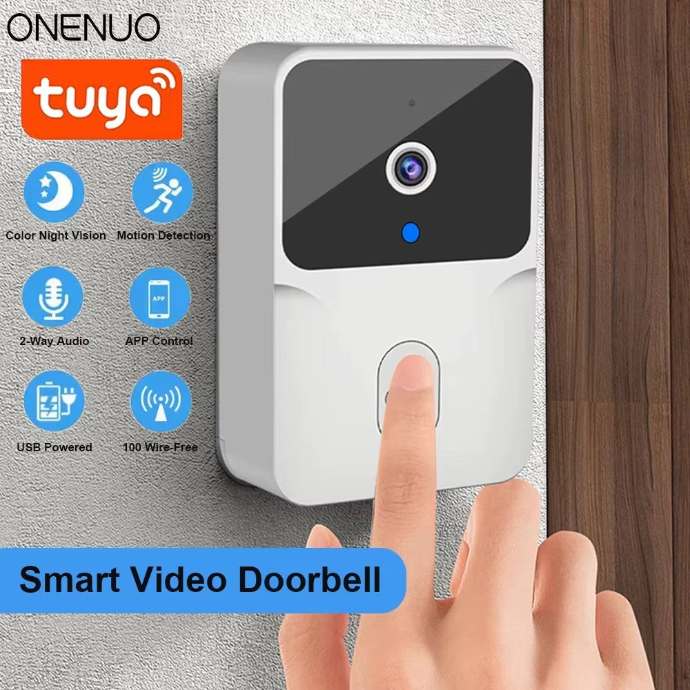 Smart Video Doorbell with Camera & Audio