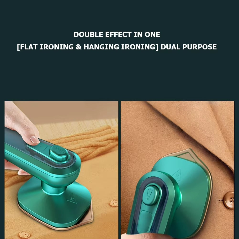 2-in-1 handheld steam iron