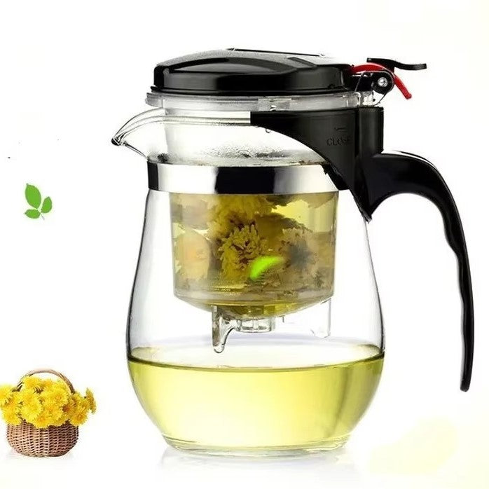 Glass Teapot with Removable Infuser