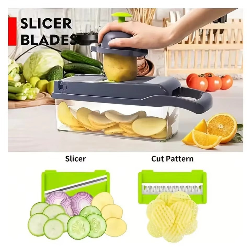 12-in-1 Multifunction Vegetable Chopper
