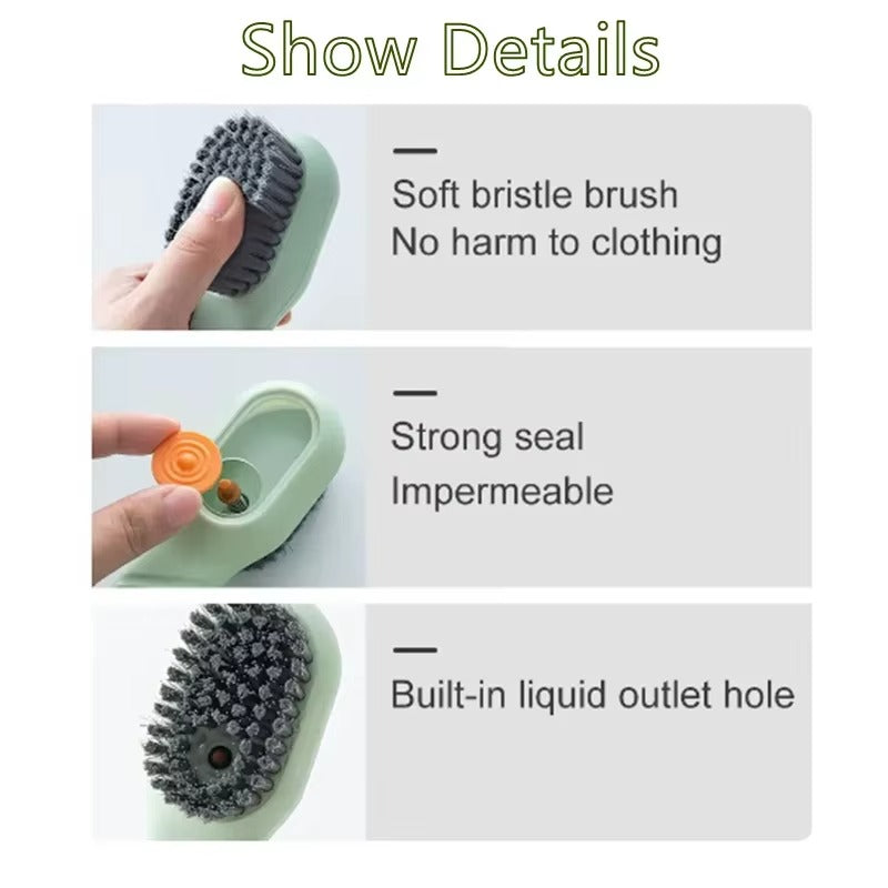 Multipurpose Cleaning Brush with Dispenser