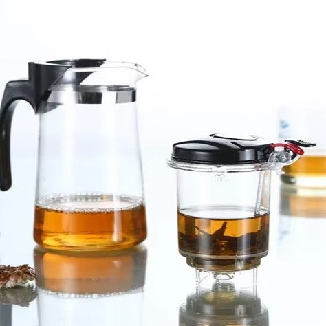 Glass Teapot with Removable Infuser