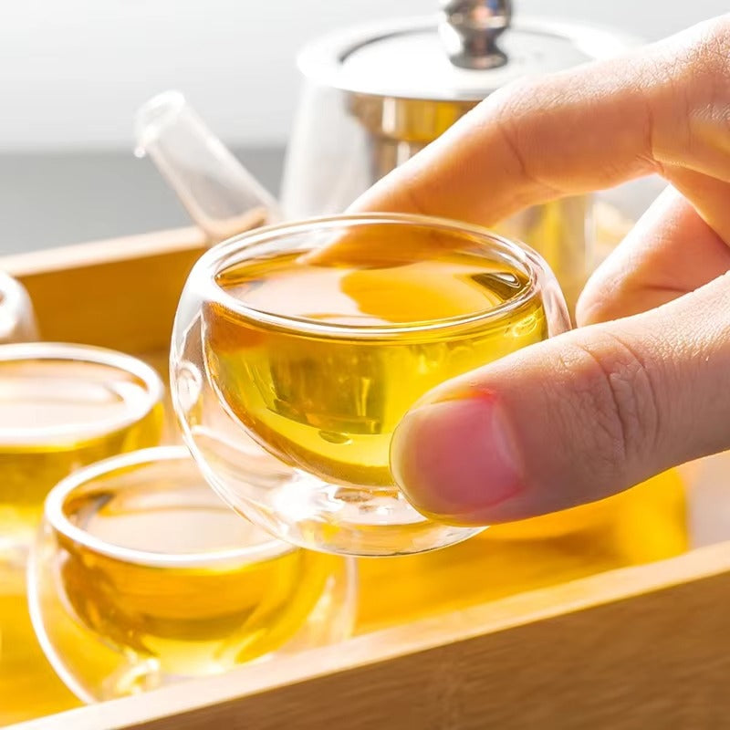 Glass Teapot with Removable Infuser