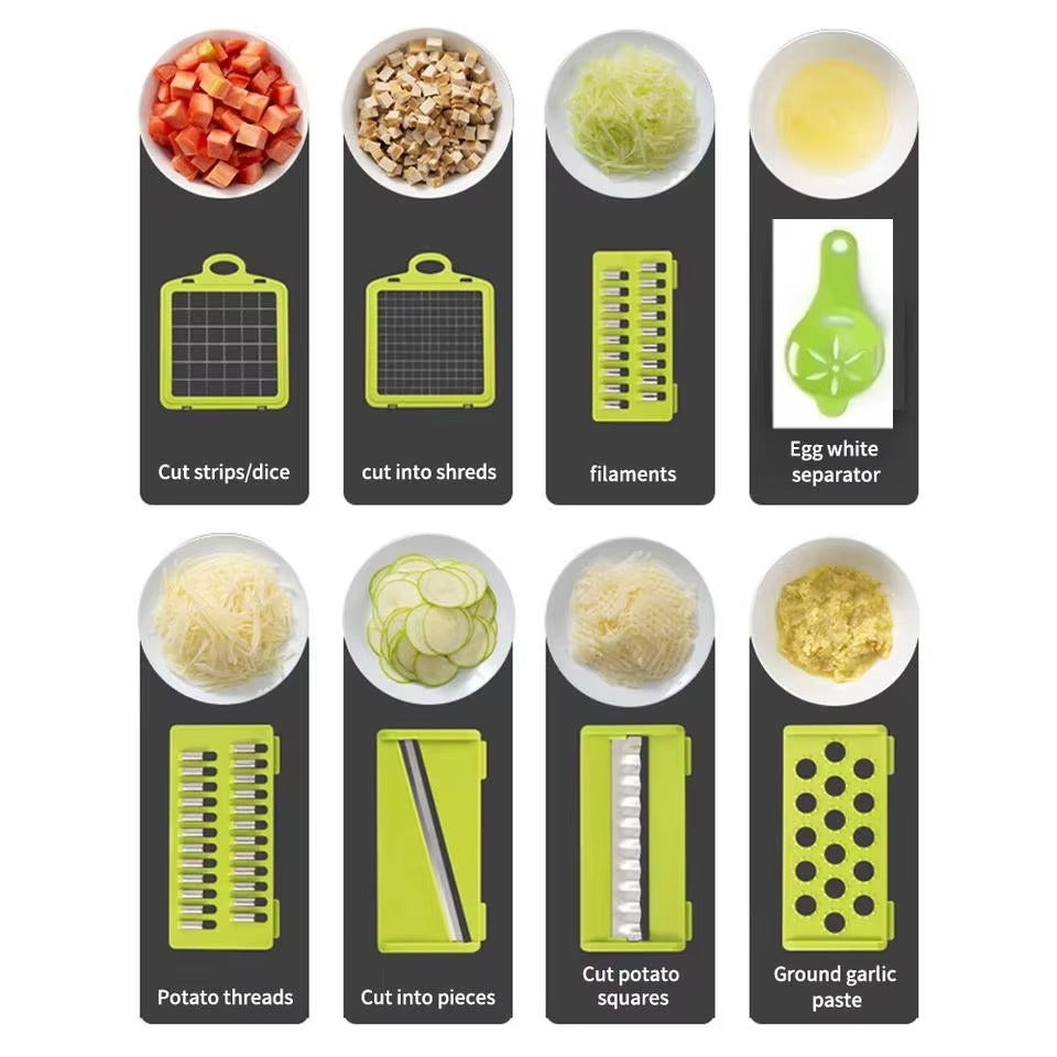 12-in-1 Multifunction Vegetable Chopper