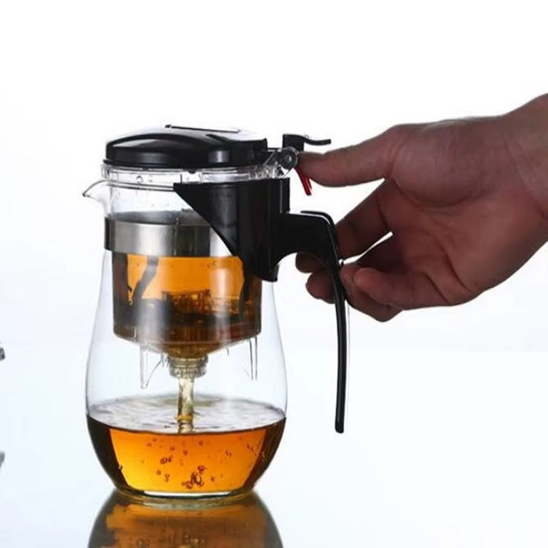 Glass Teapot with Removable Infuser