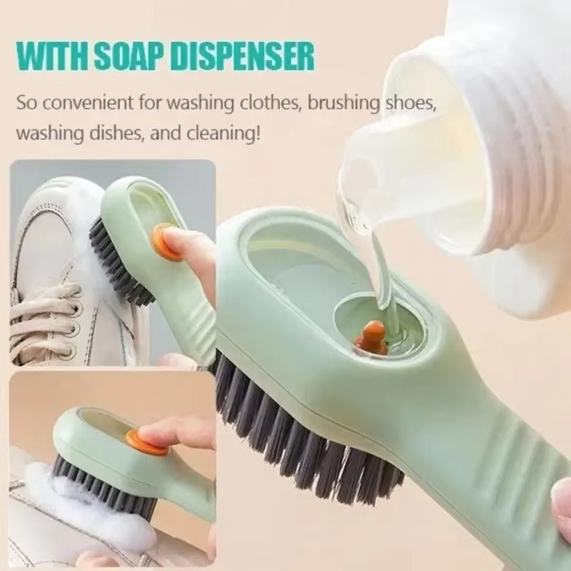 Multipurpose Cleaning Brush with Dispenser